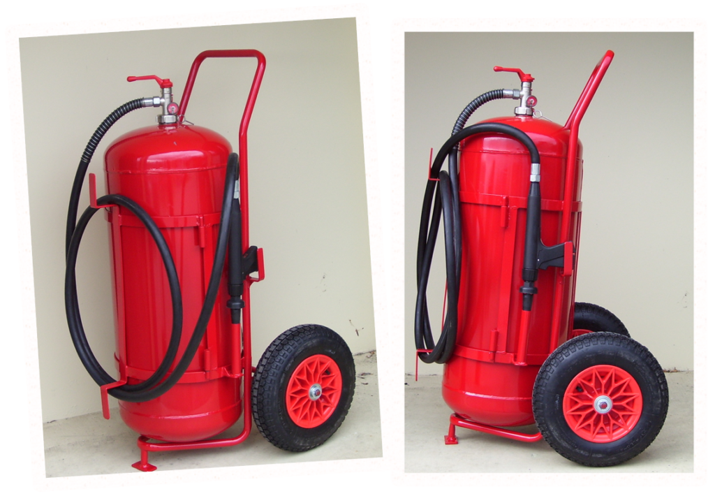 Custom Fire Fighting / Extinguisher Trolley