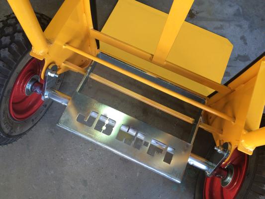 LoadBreaker Custom JBHIFI Kickplate &amp; Powdercoat Colour YELLOW